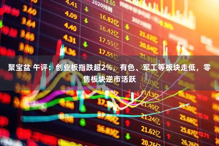 聚宝盆 午评：创业板指跌超2%，有色、军工等板块走低，零售板块逆市活跃